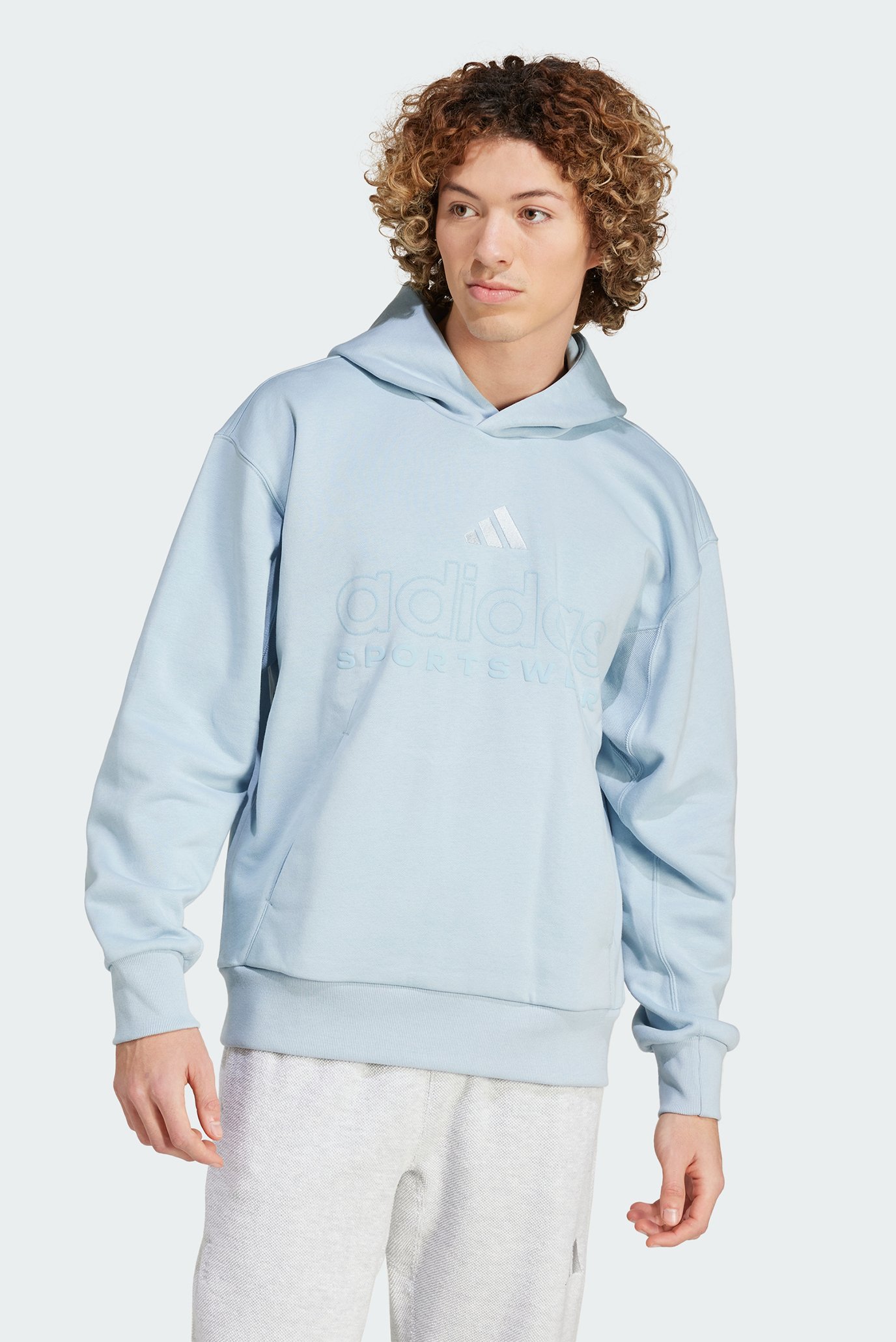 Чоловіче блакитне худі ALL SZN Fleece Graphic 1