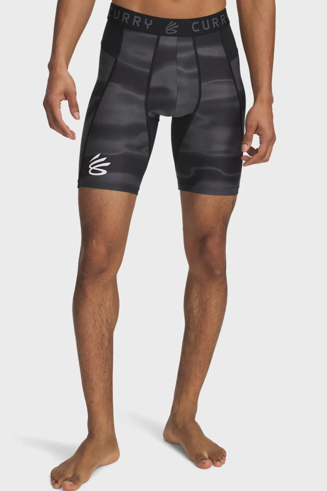 Чоловічі велосипедки з візерунком UA Curry HG Prtd Shorts 1