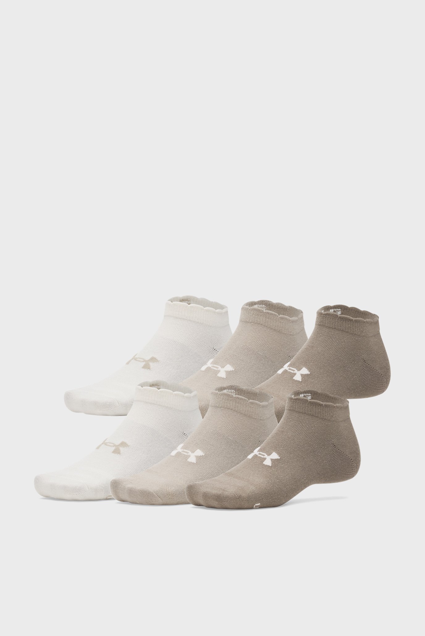 Бежевые носки (6 пар) Unisex UA Essential 6pk Low Бежевый 36.5-42 Under Armour 1386239-200 Бежевые носки (6 пар) Unisex UA Essential 6pk Low Бежевый 36.5-42 Under Armour 1386239-200