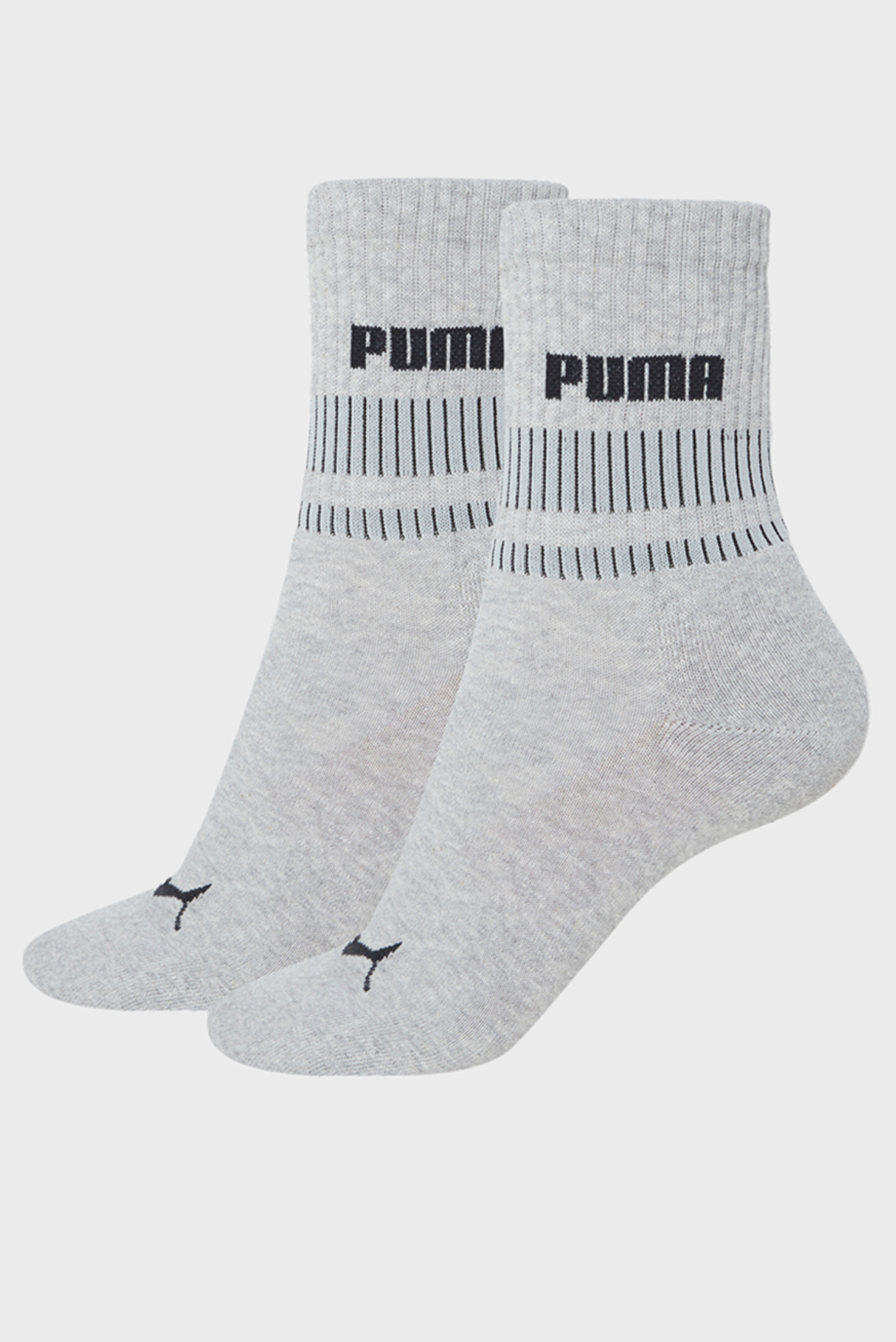 Сірі шкарпетки (2 пари) PUMA UNISEX NEW HERITAGE SHO 1