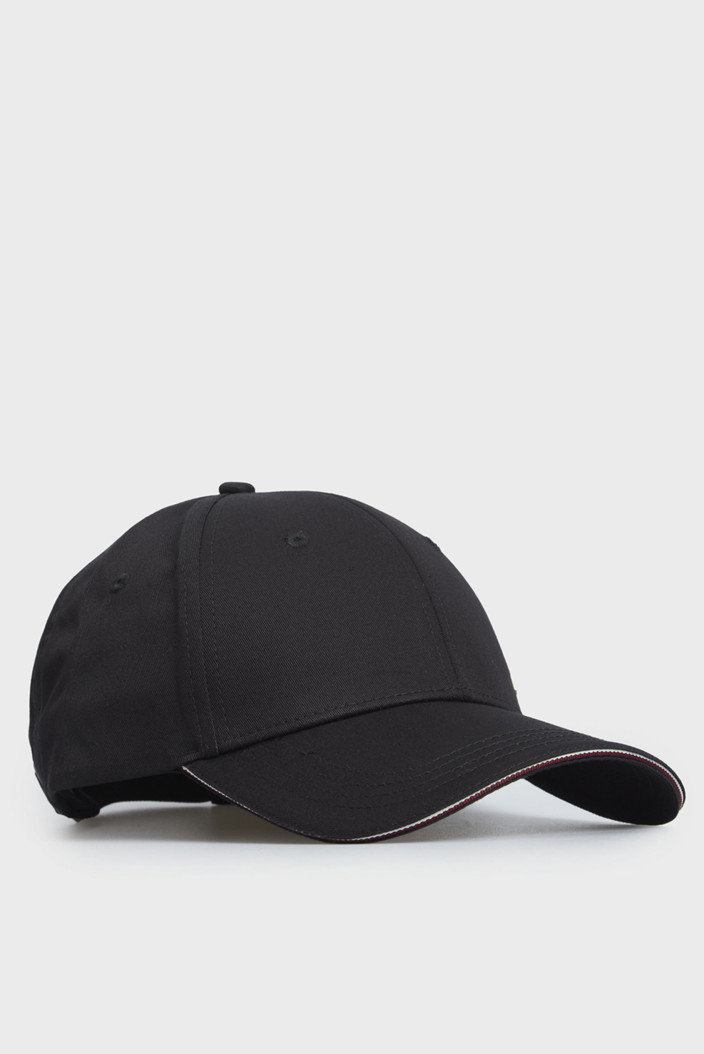 Мужская черная кепка TH CORPORATE COTTON 6 PANEL 1