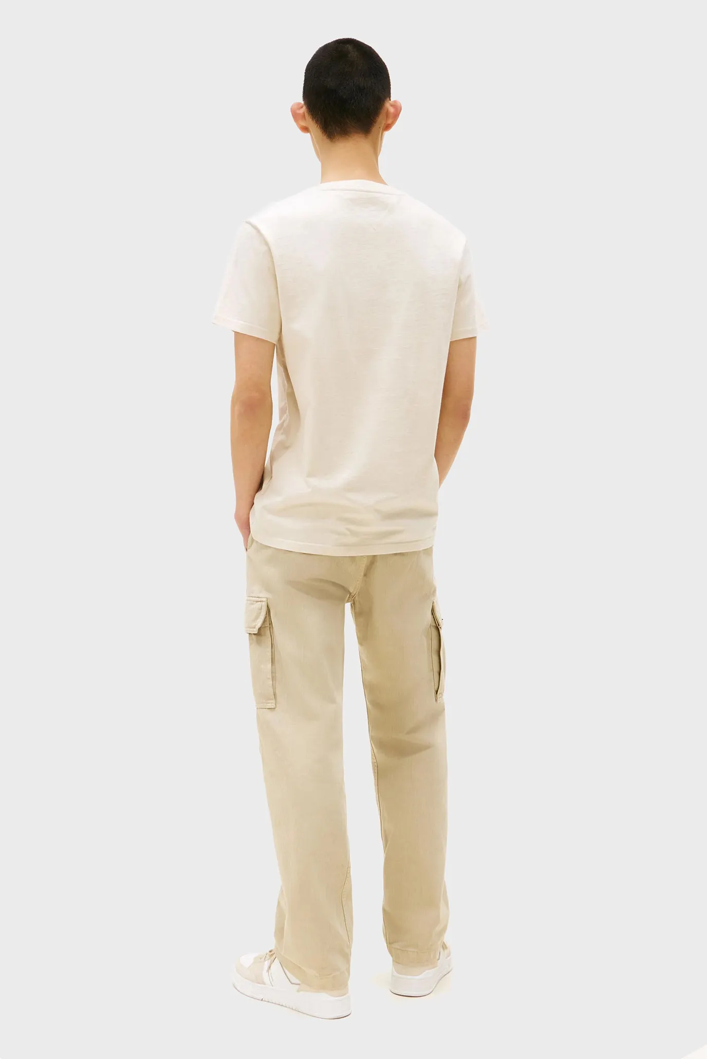 Мужская белая футболка REG SMALL MOTIF 3