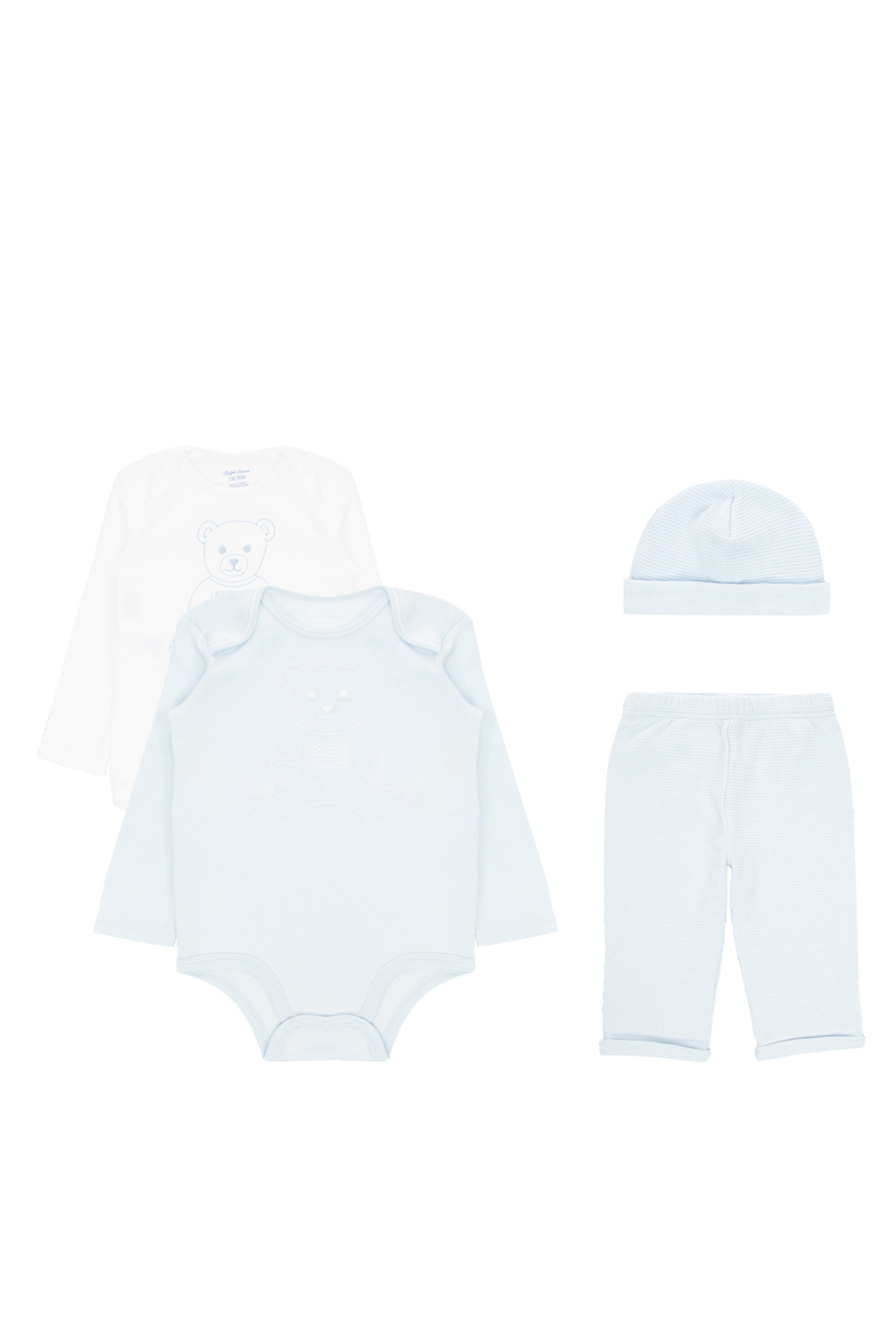 Детский подарочный набор (брюки, шапочка, боди 2 шт) 1