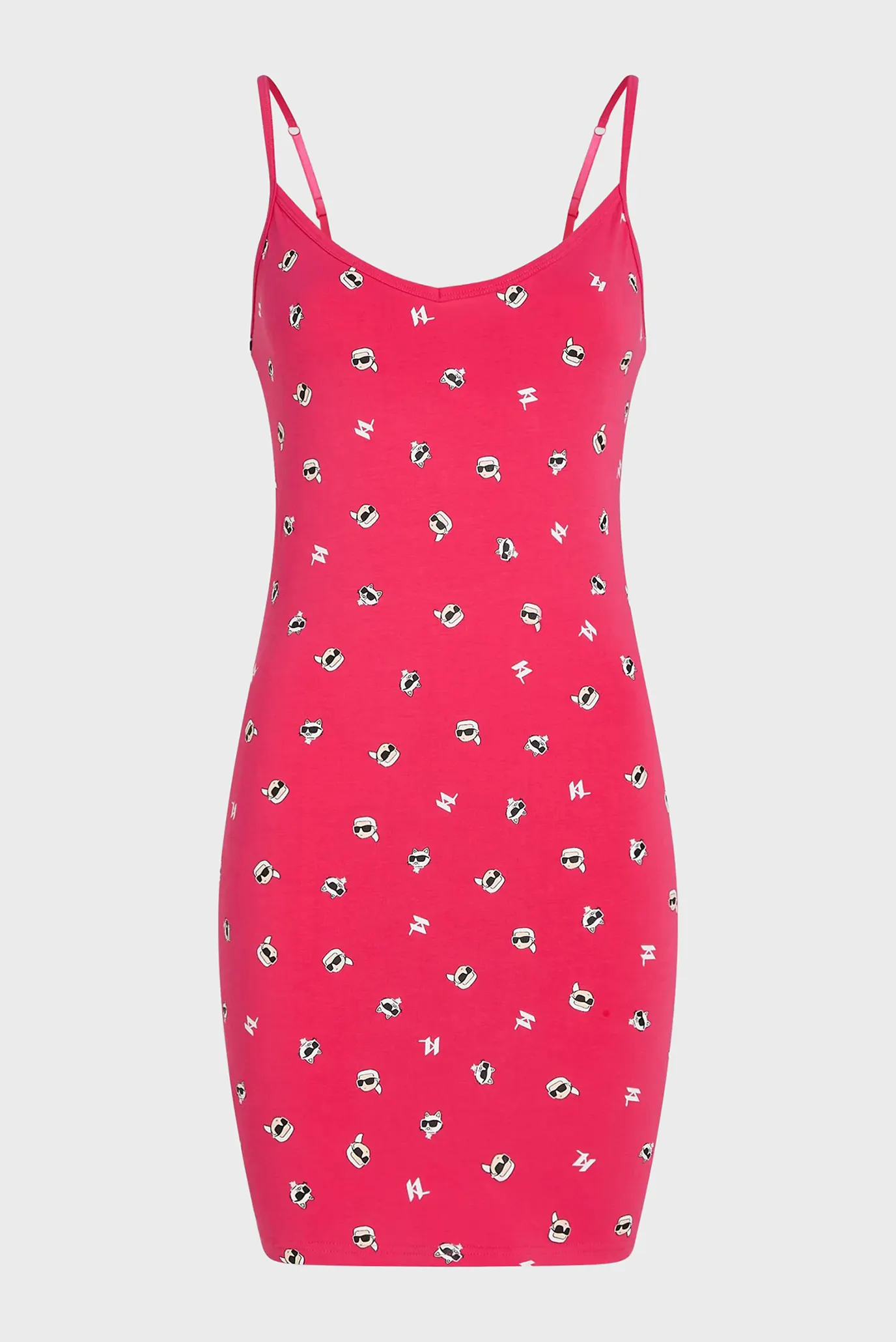 Жіноча рожева нічна сорочка з візерунком IKONIK 2.0 5