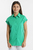 Женская зеленая рубашка