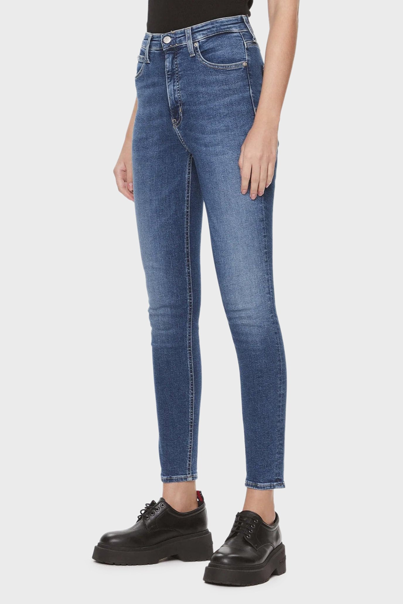 Жіночі сині джинси HIGH RISE SKINNY 1