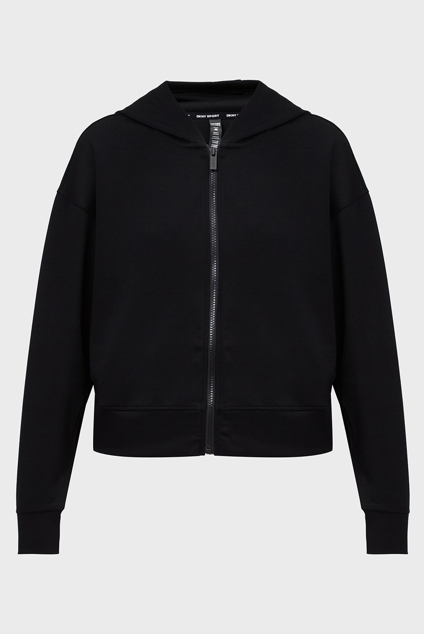 Женское черное худи Черный M DKNY DP4J9491 Женское черное худи Черный M DKNY DP4J9491