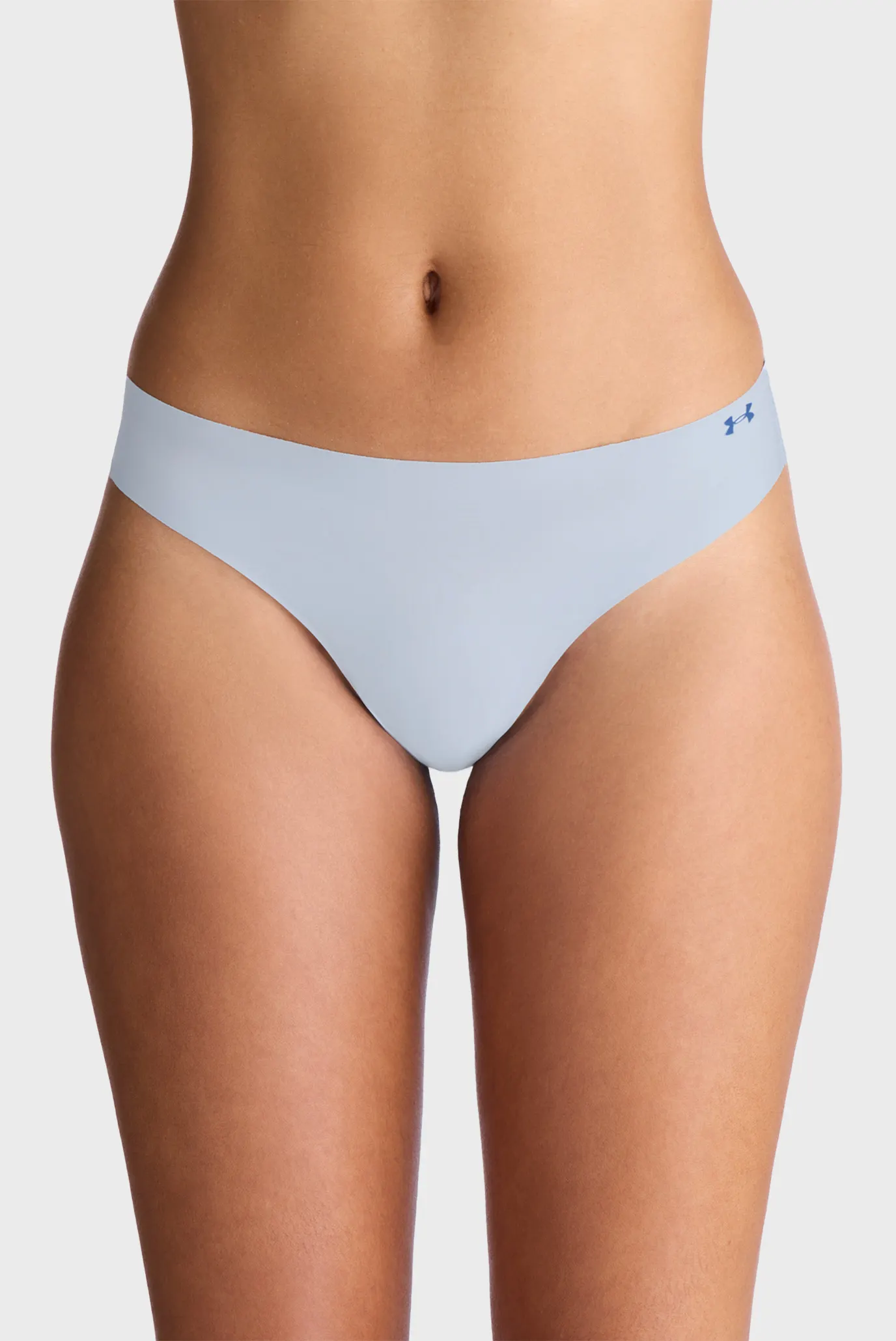 Жіночі трусики (3 шт) UA PURE STRETCH NO SHOW THONG -SOLID 3PK 2