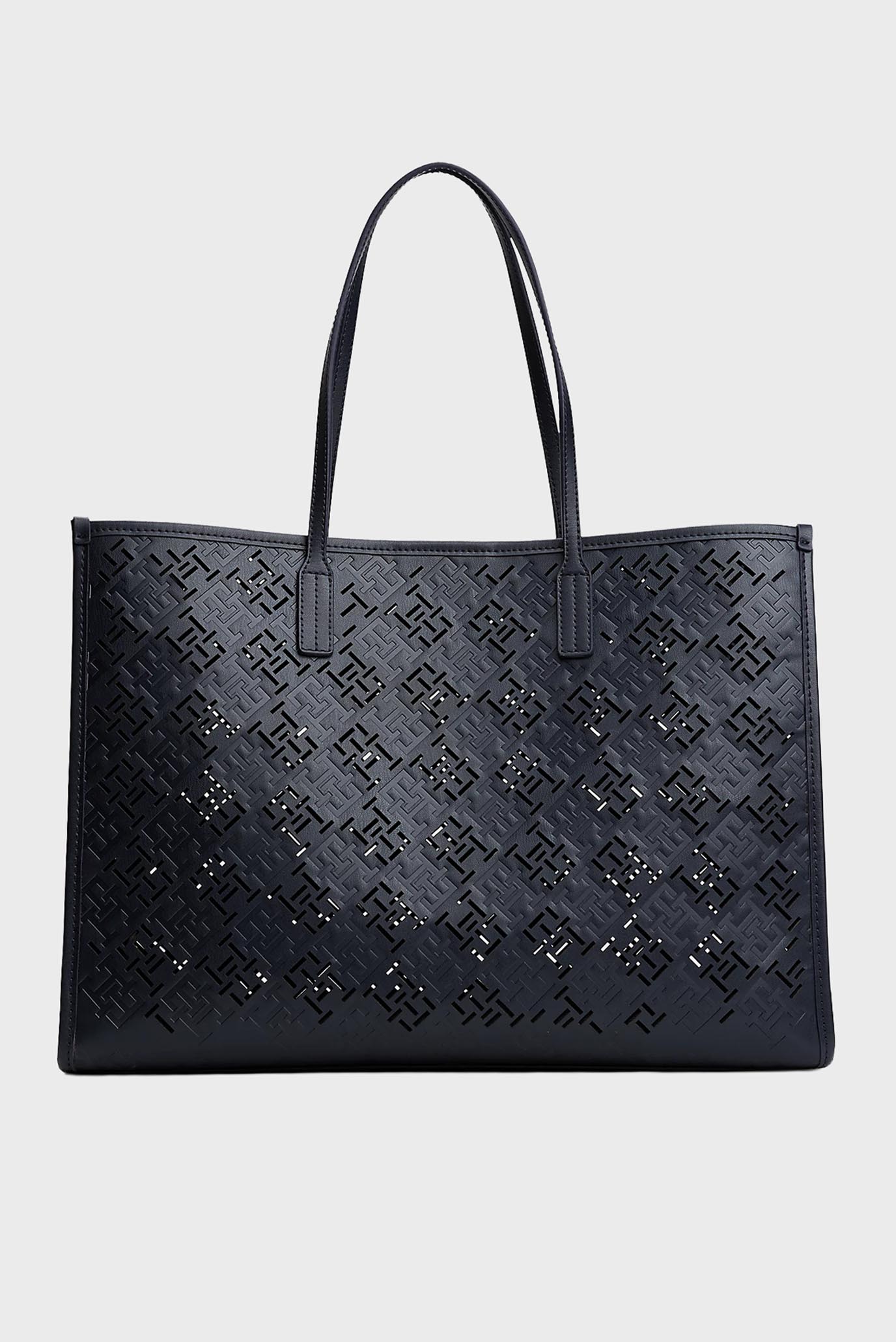 Женская темно-синяя сумка CITY TOTE MONO Синий ONESIZE Tommy Hilfiger AW0AW17501 Женская темно-синяя сумка CITY TOTE MONO Синий ONESIZE Tommy Hilfiger AW0AW17501