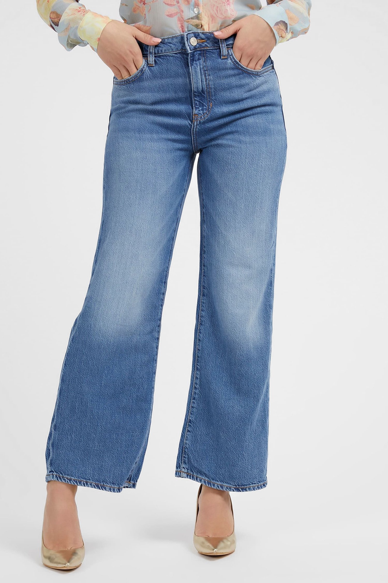 Жіночі сині джинси 1
