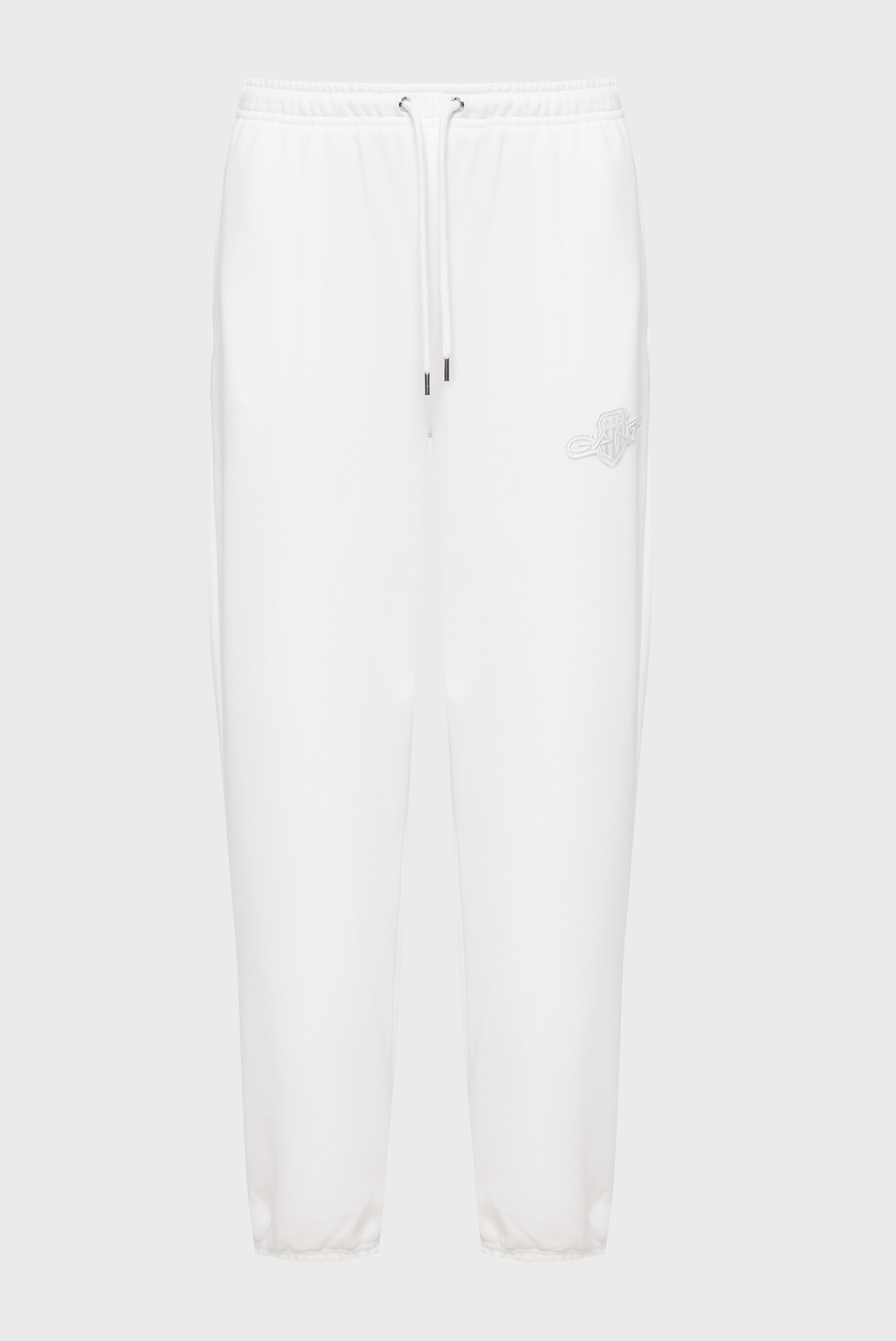 Женские белые спортивные брюки SHIELD SWEATPANTS Белый M Gant 4202591 Женские белые спортивные брюки SHIELD SWEATPANTS Белый M Gant 4202591