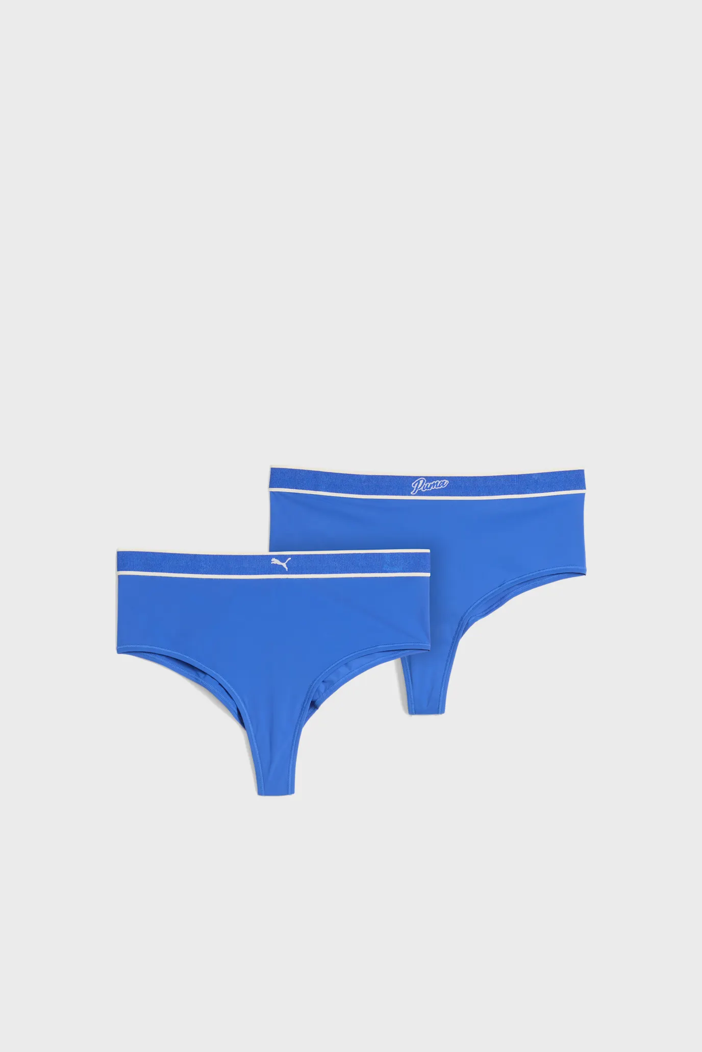 Жіночі сині трусики (2 шт) High-Rise Brazilian Bottoms Women (2-pack) 1