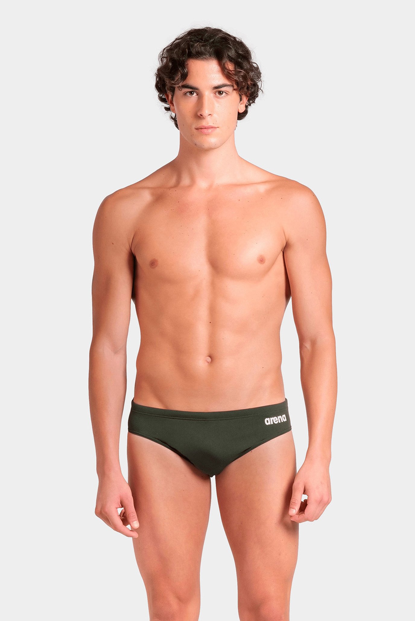 Чоловічі оливкові плавки TEAM SWIM BRIEFS SOLID 1