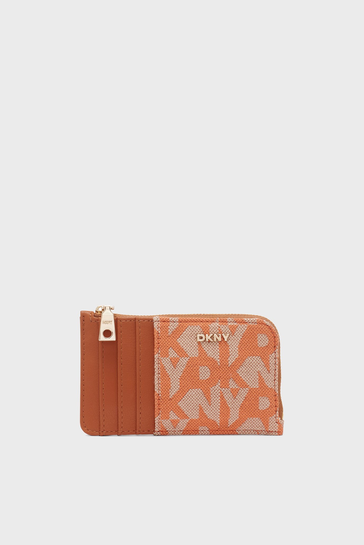 Женский рыжий кардхолдер с узором Рыжий ONESIZE DKNY R411FC12 Женский рыжий кардхолдер с узором Рыжий ONESIZE DKNY R411FC12