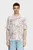 Чоловіча біла сорочка з візерунком S-LEYS