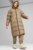 Чоловічий бежевий пуховик Long Hooded Down Coat Men