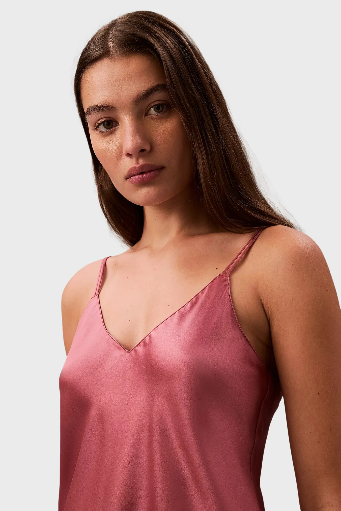 Женский коралловый топ SATIN CAMI 4