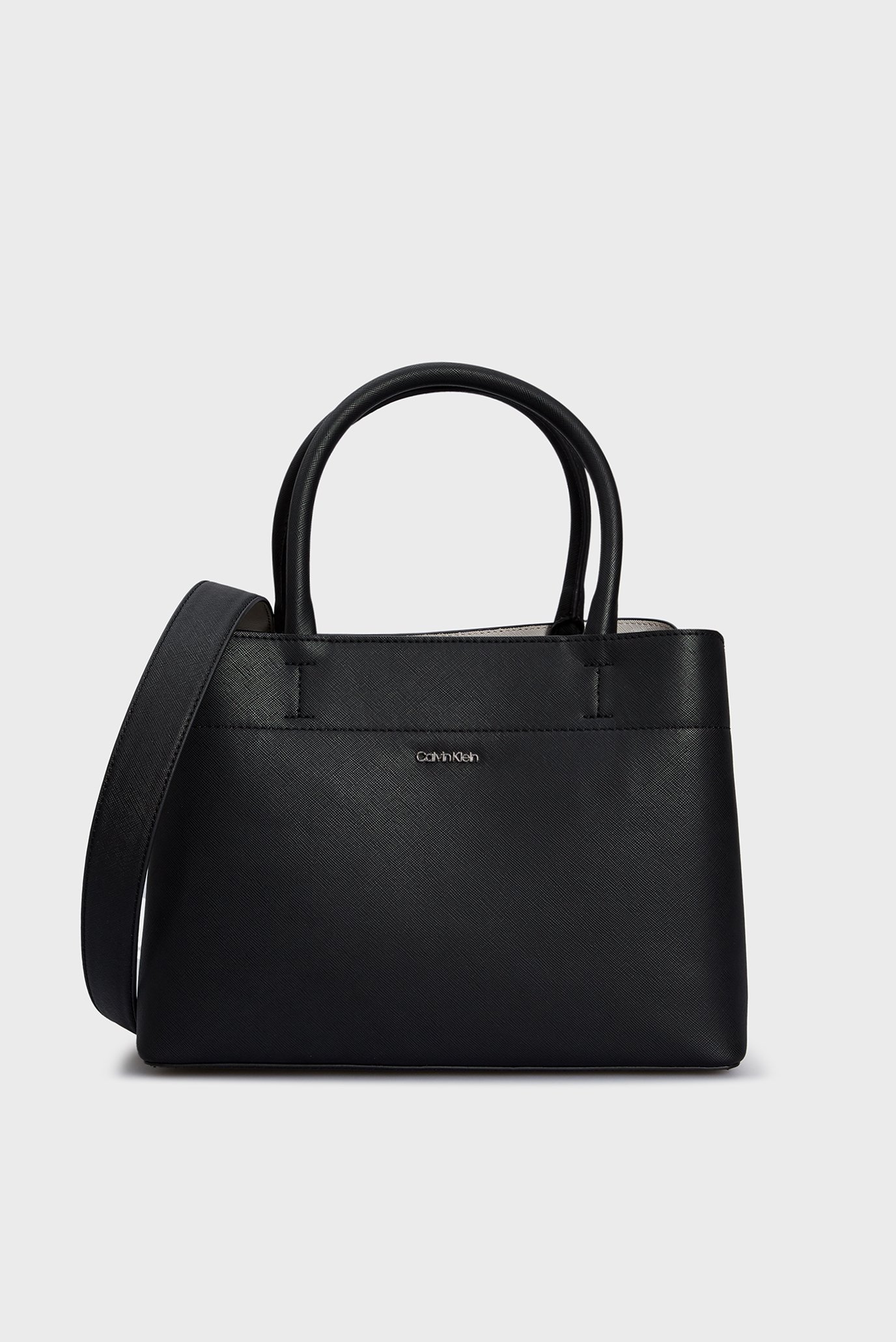 Женская черная сумка BUSINESS MEDIUM TOTE_SAFFIANO 1