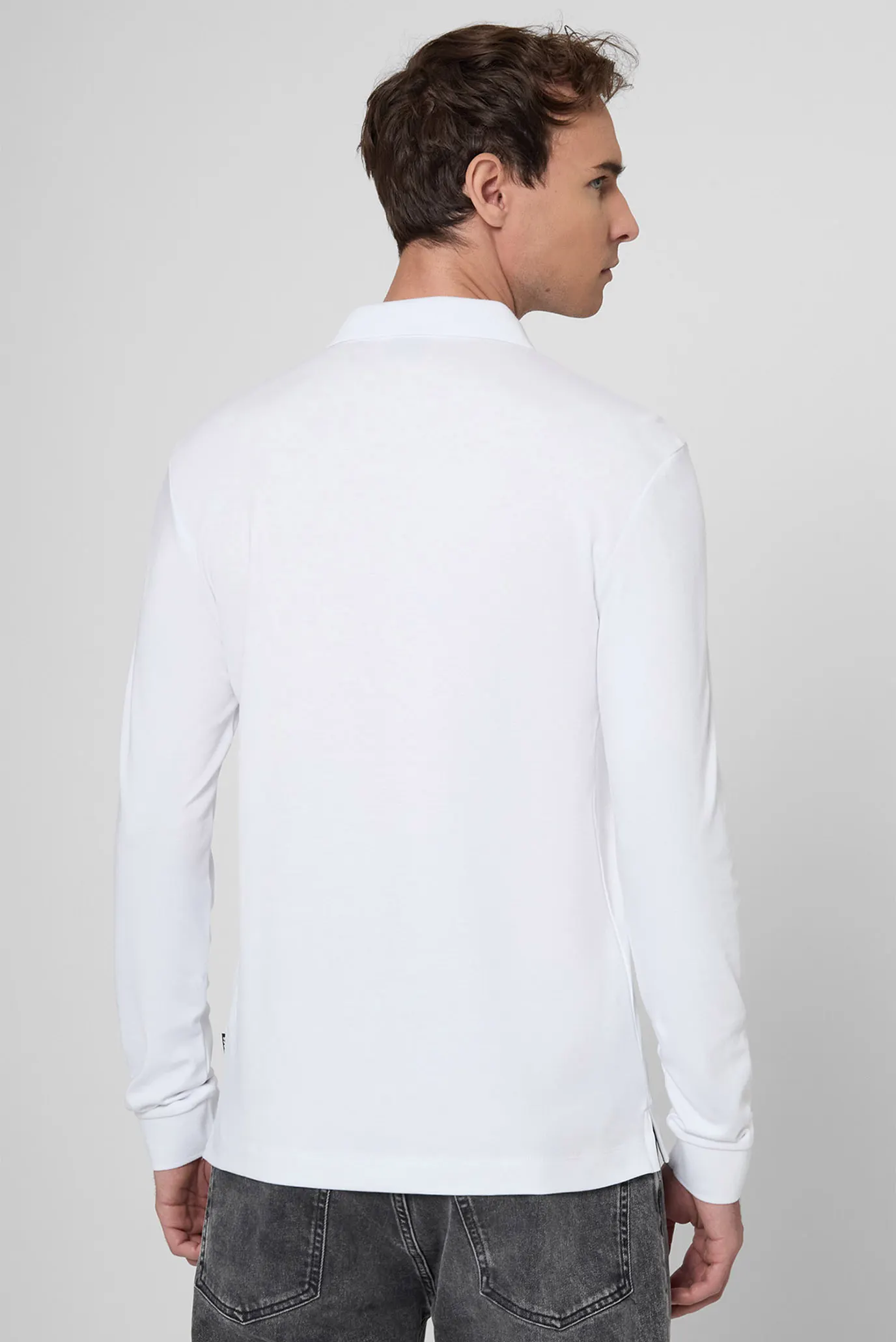 Чоловіче біле поло 3