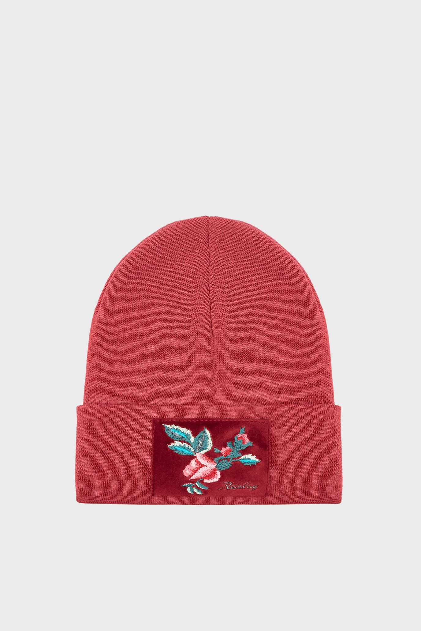 Жіноча червона шапка 1