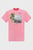Мужская розовая футболка LANCIA PALM
