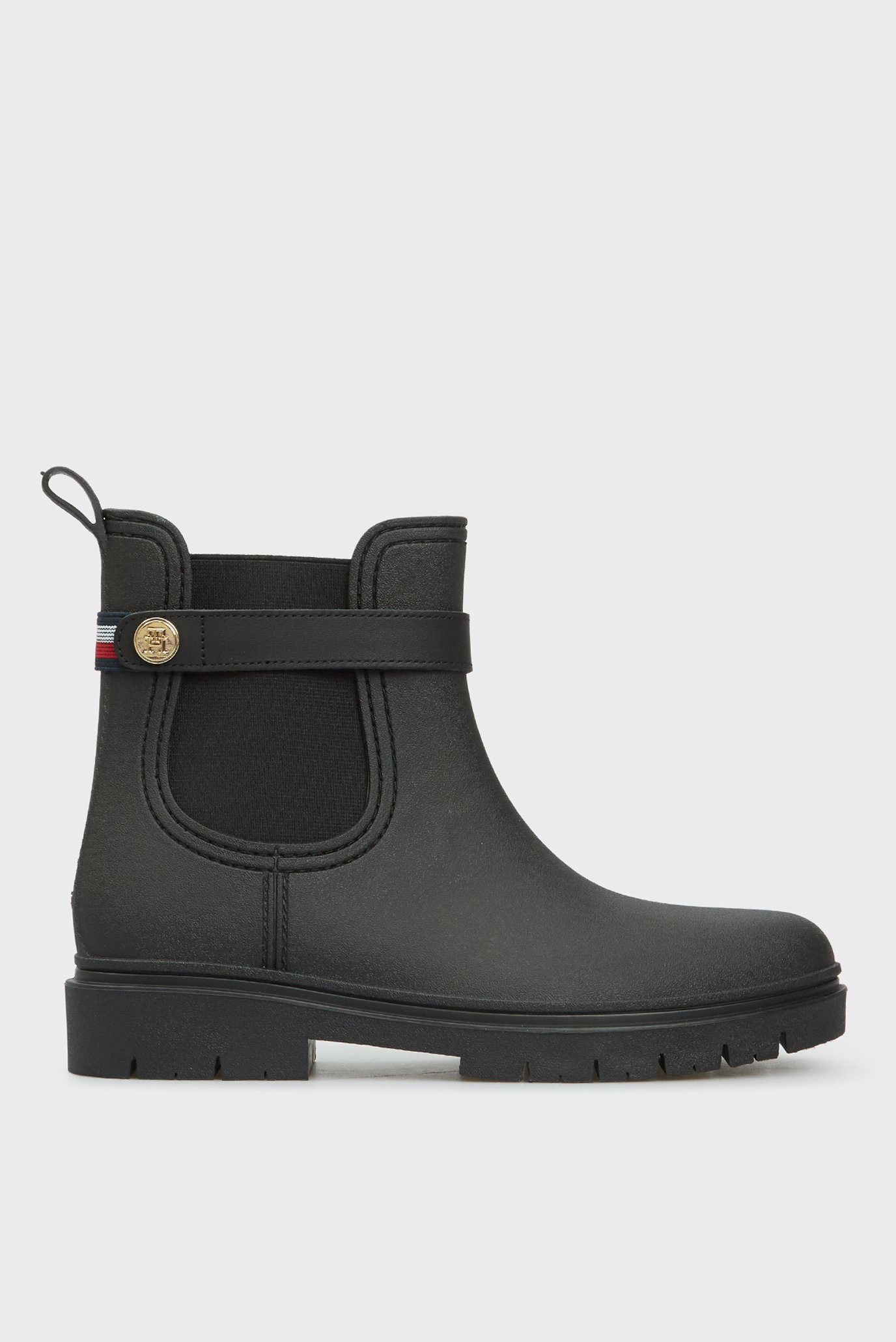 Женские черные челси TH STUD RUBBERISED RAINBOOT 1