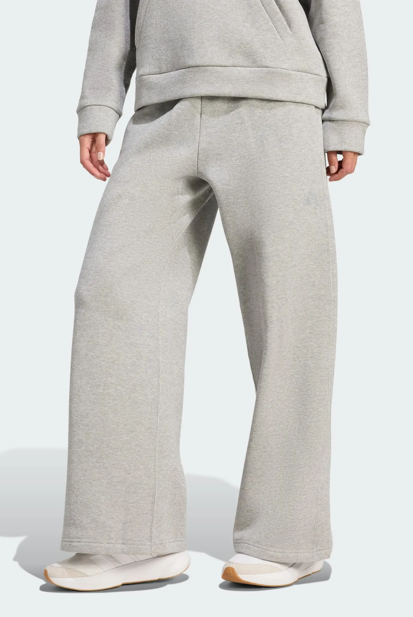 Женские серые спортивные брюки ALL SZN Holiday Glitter Fleece Loose 1