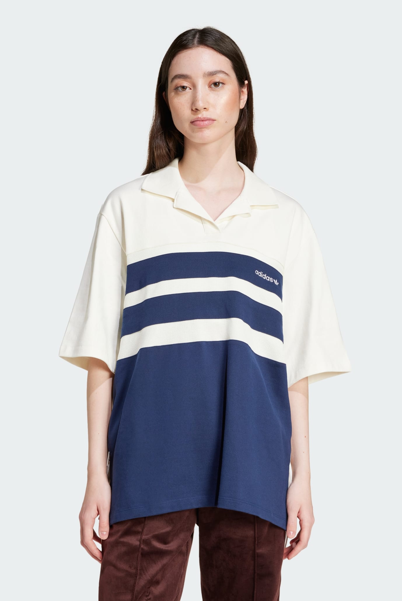 Жіноче поло Oversized Short Sleeve 1