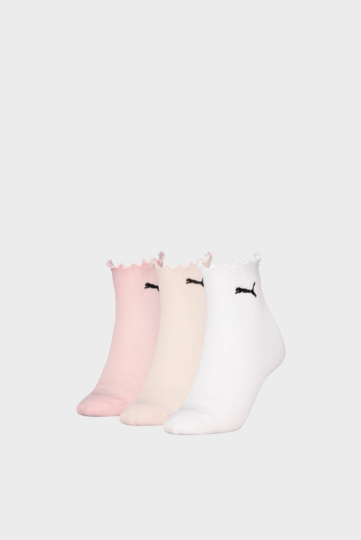 Жіночі шкарпетки (3 пари) PUMA Women's Quarter Socks 3 pack 1