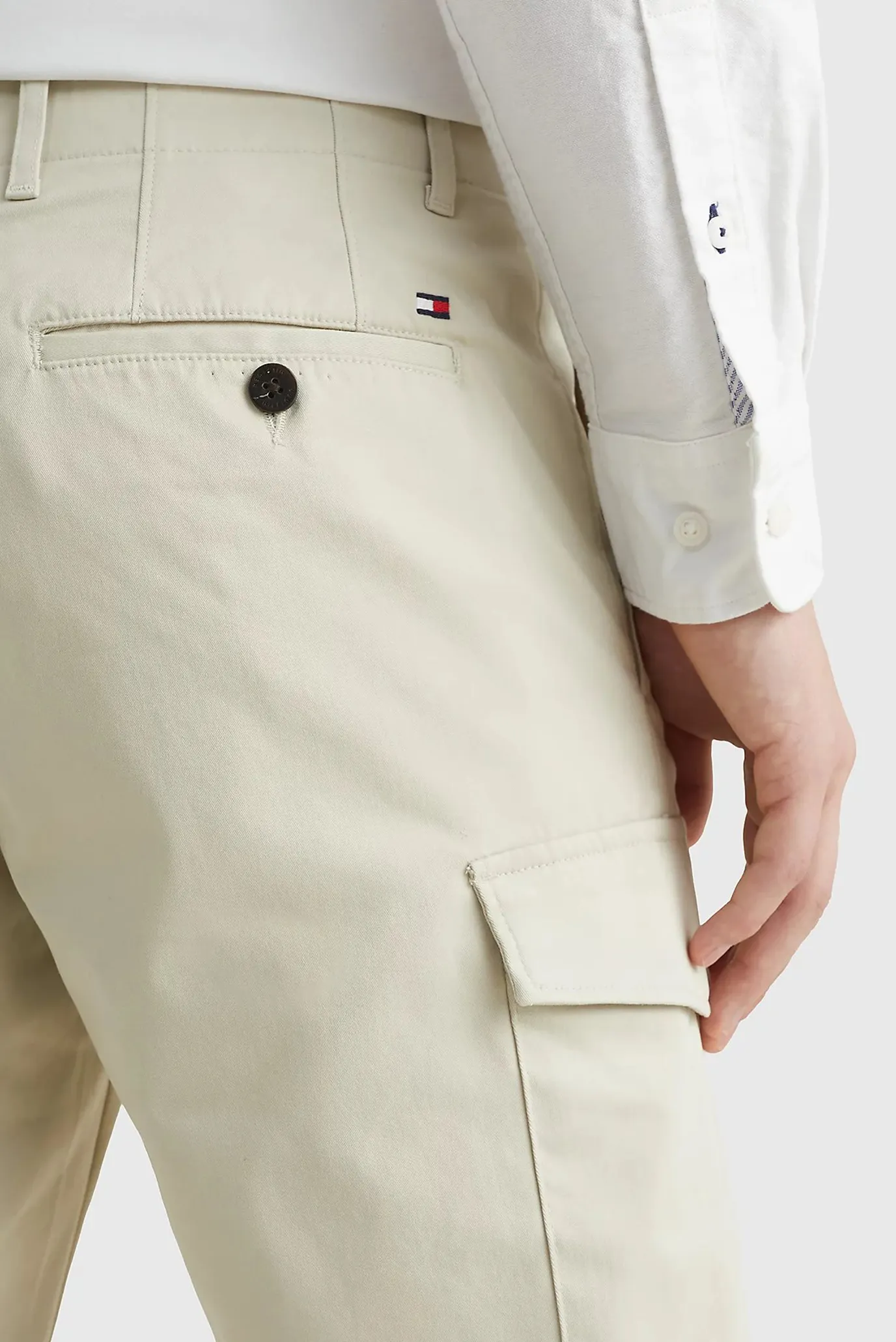 Мужские белые шорты JOHN CARGO 1985 4