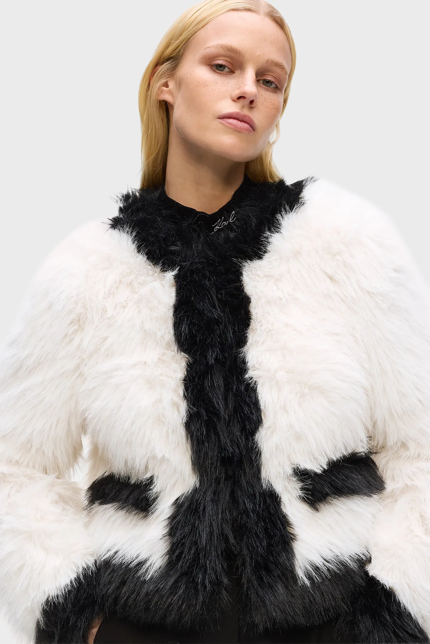 Женская белая шуба faux fur 4