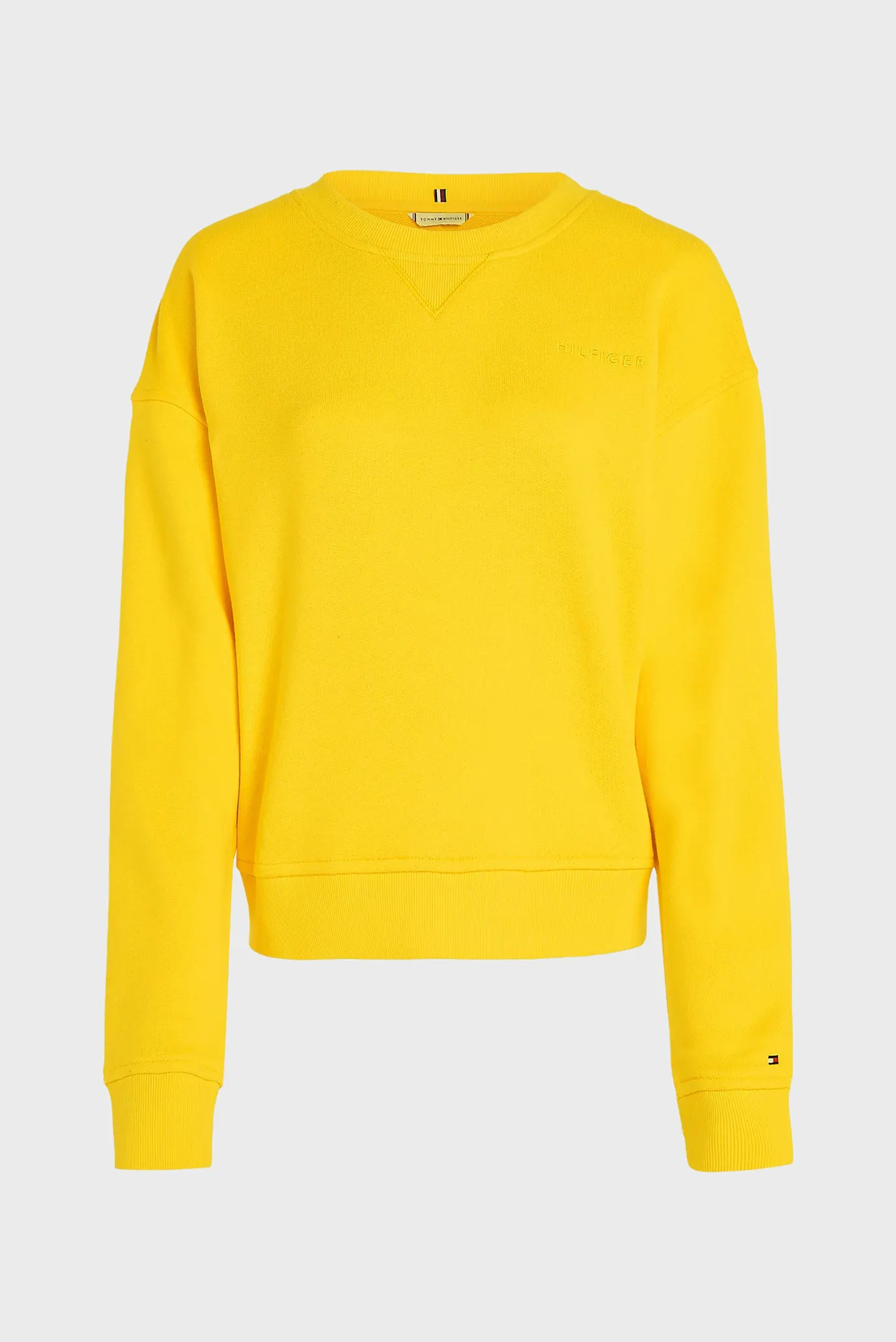 Жіночий жовтий світшот REG HILFIGER FR-TERRY SWEATSHRT 5