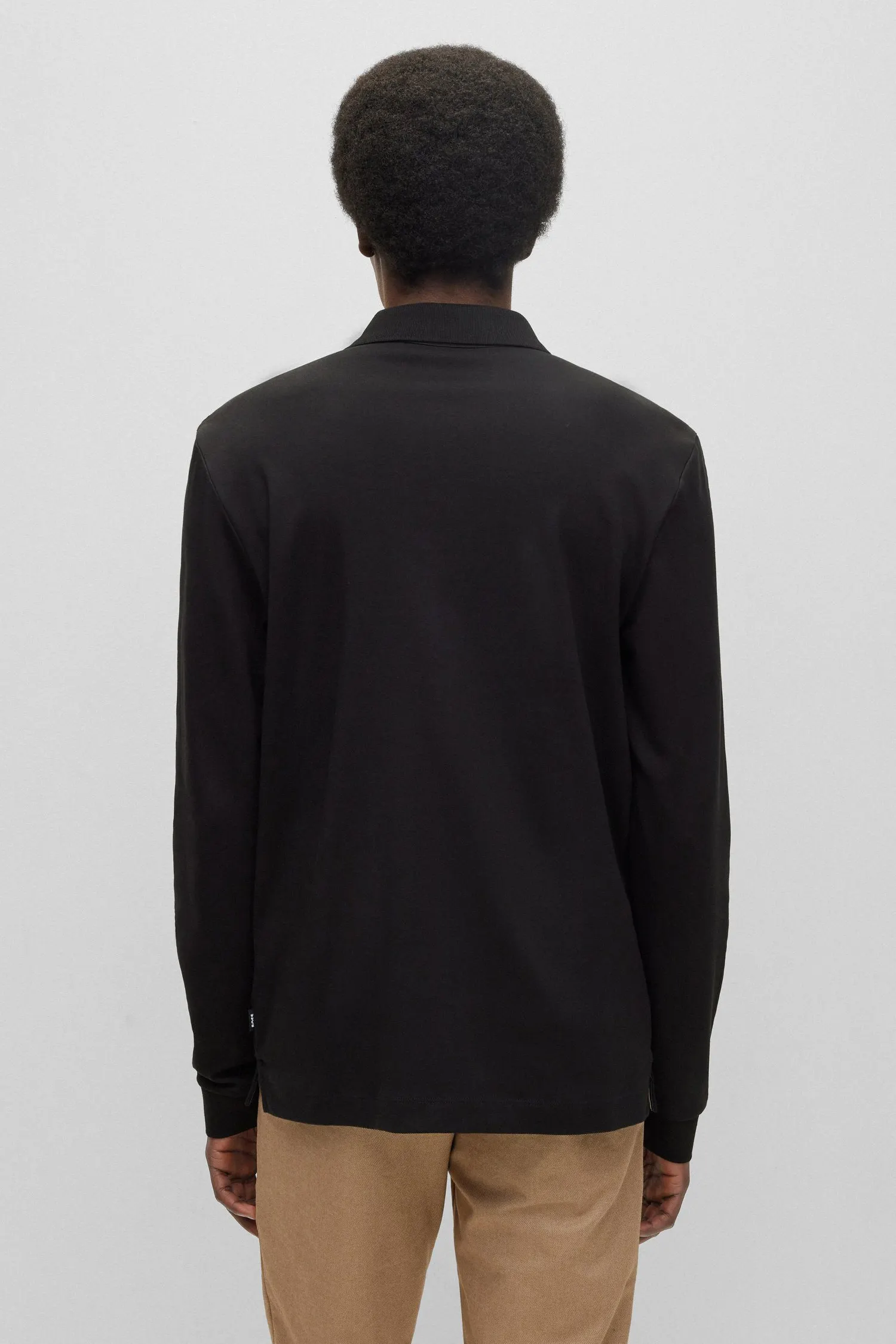 Чоловіче чорне поло 2