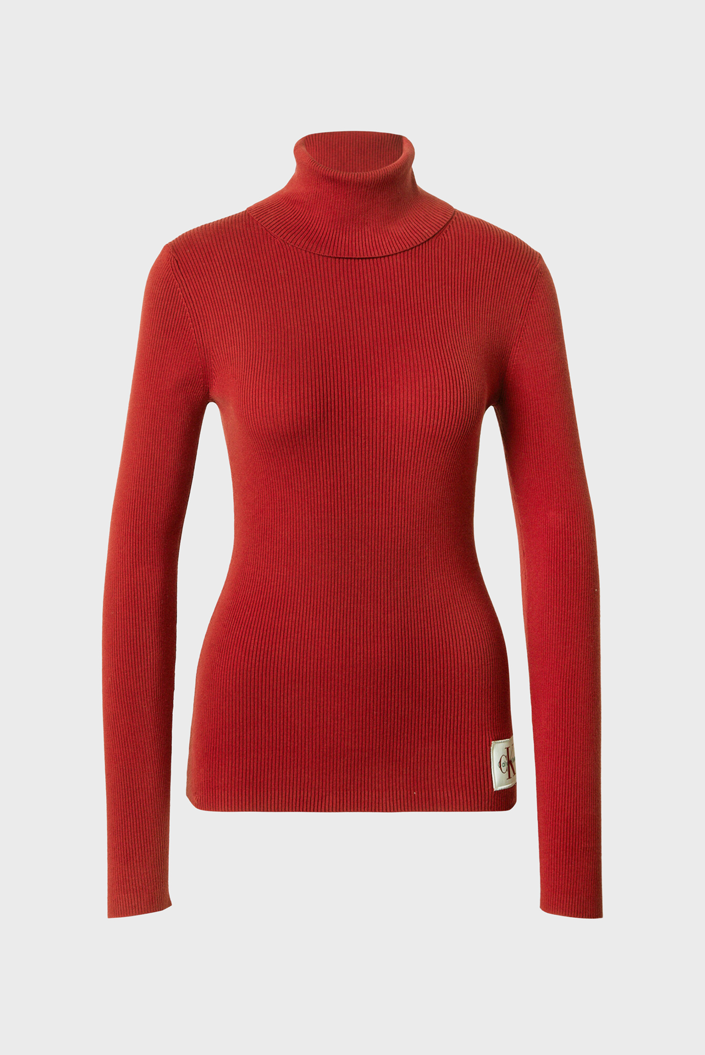 Женский красный гольф LABEL Красный M Calvin Klein Jeans LV047D350G Женский красный гольф LABEL Красный M Calvin Klein Jeans LV047D350G
