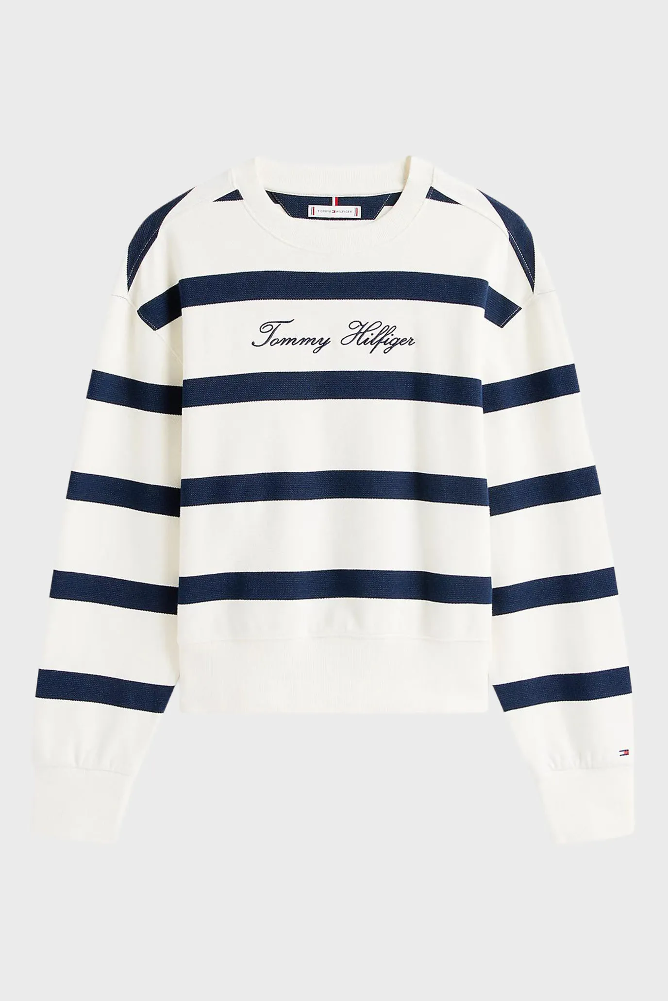 Жіночий світшот у смужку SCRIPT REG 5