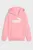 Детское розовое худи Essentials No. 1 Logo Hoodie Kids