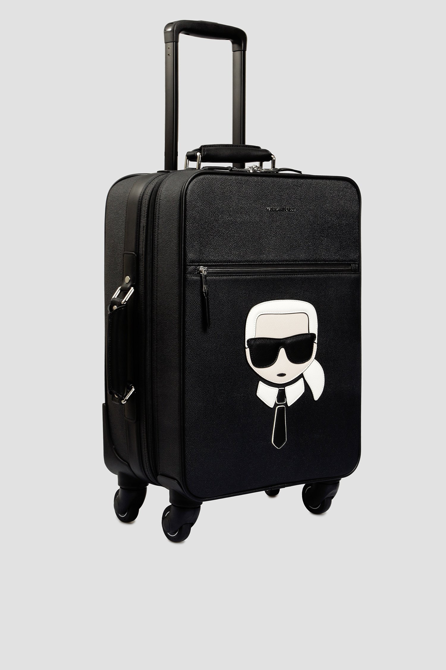 Мужской черный чемодан 1