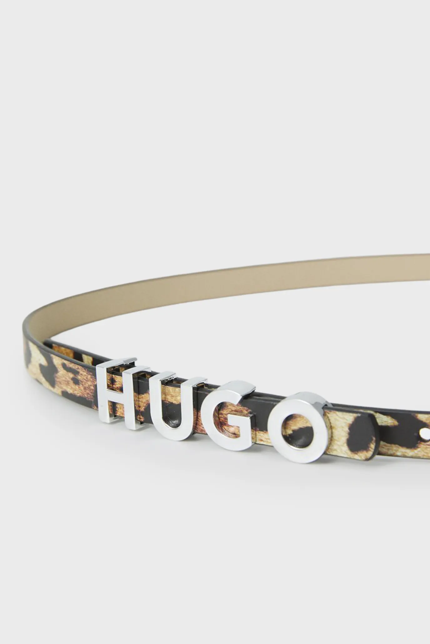 Женский кожаный ремень с узором 2