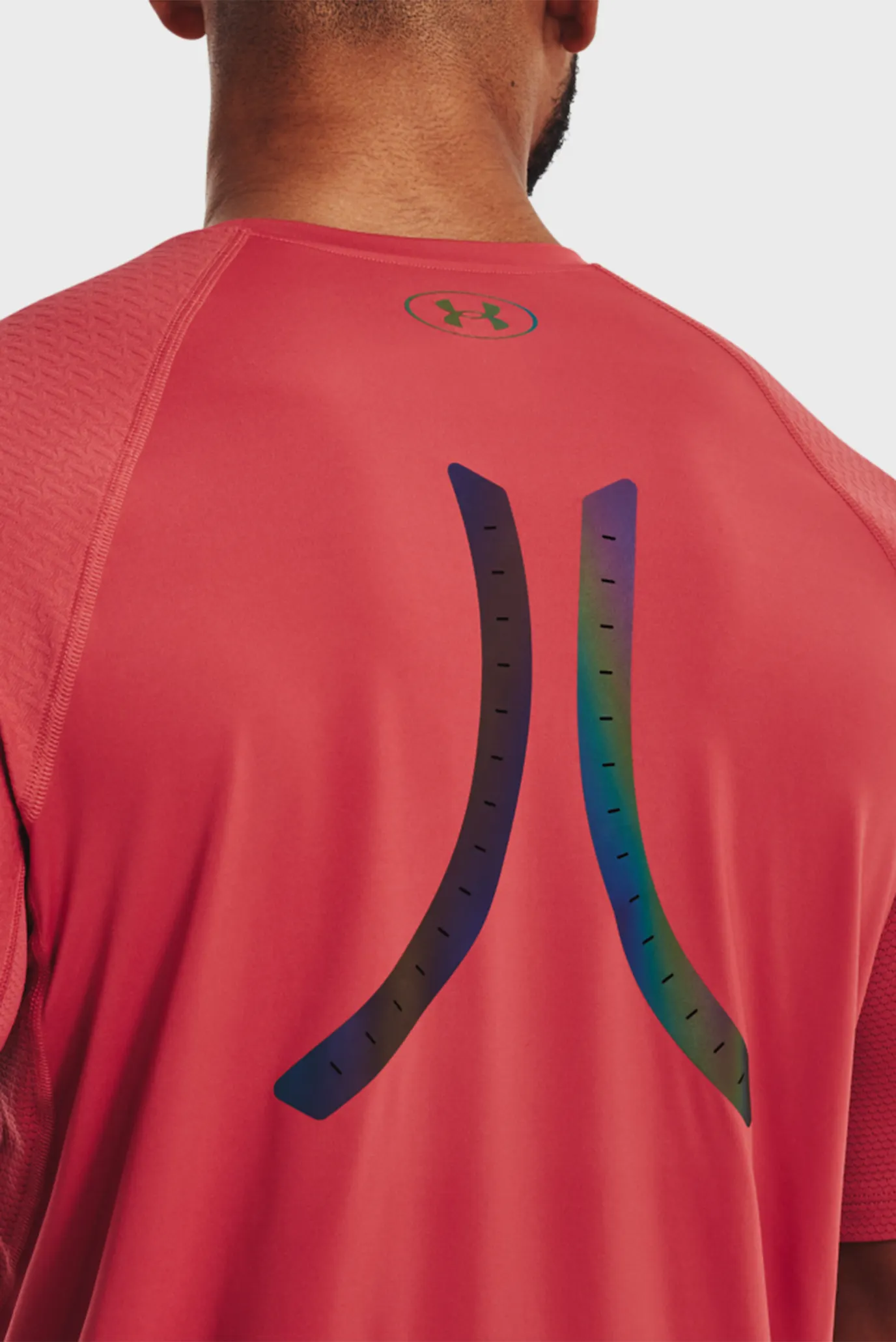 Чоловіча червона футболка UA SmartForm Rush Nov SS 4