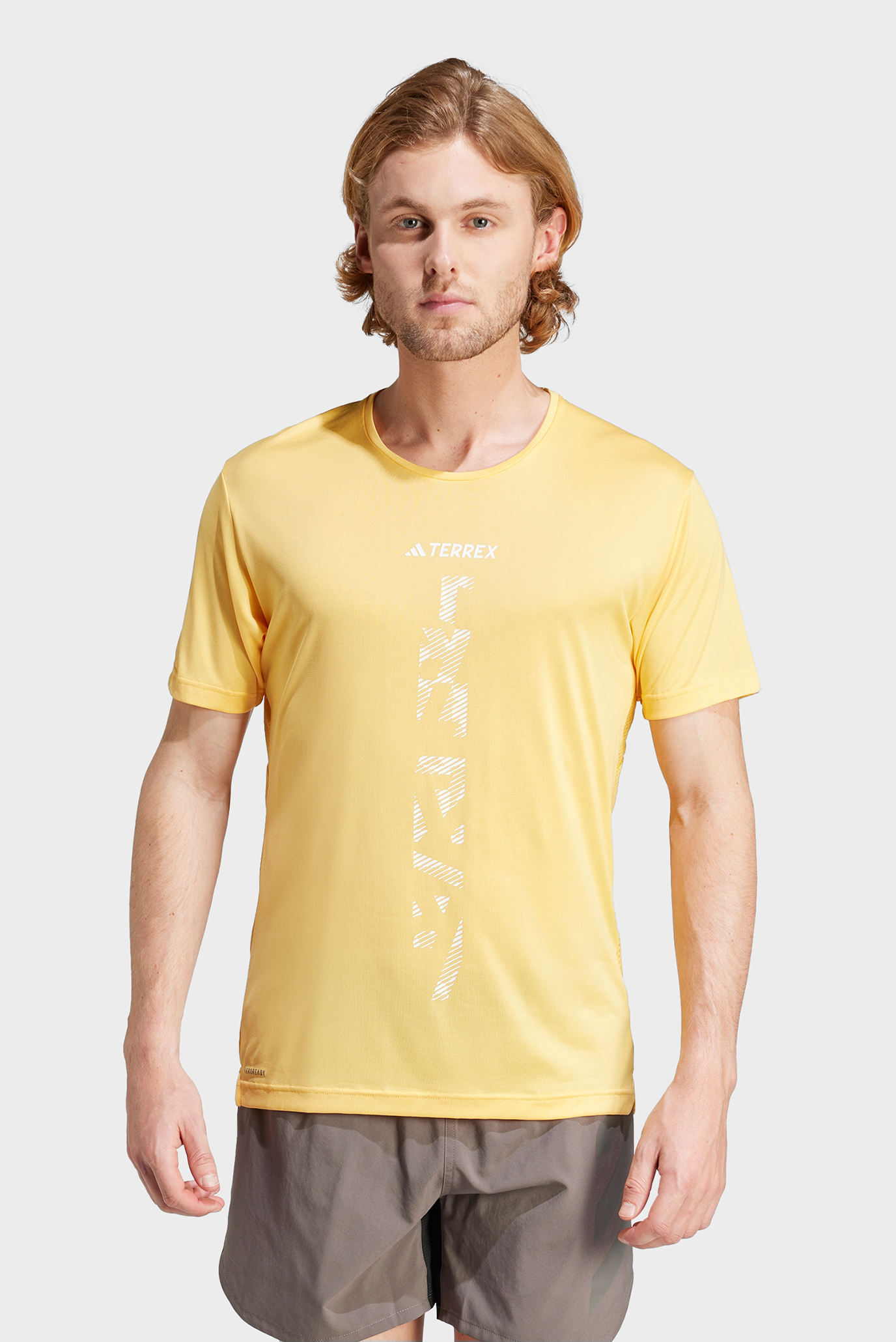 Чоловіча жовта футболка Terrex Agravic 1