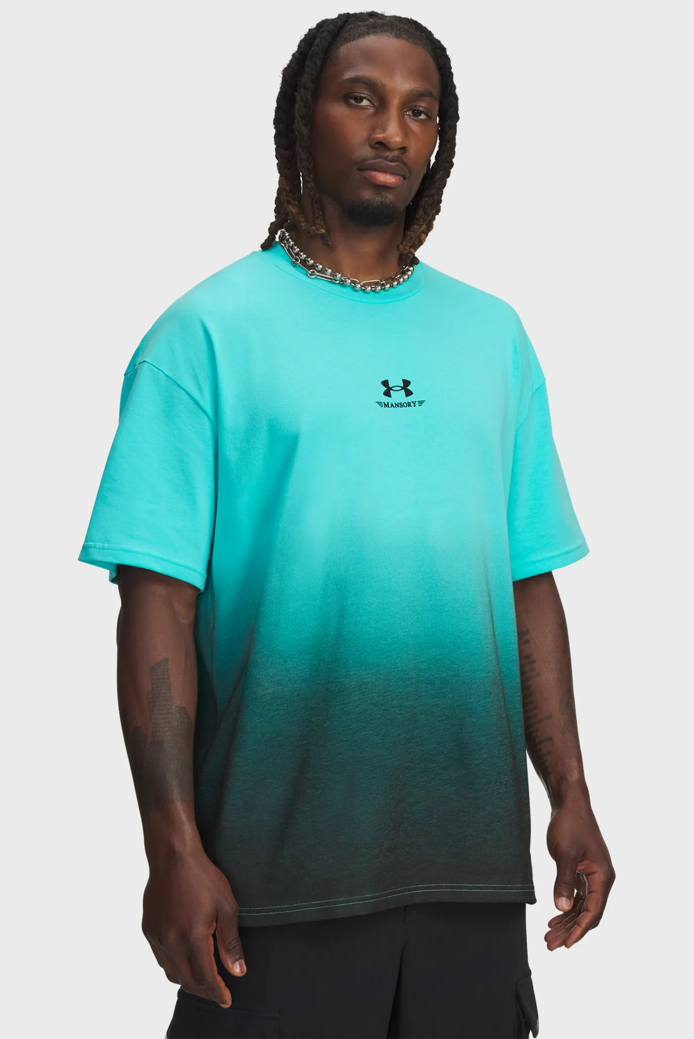 【Hide69】Mr. Rebels Чоловіче сіре худі UA Pjt Rck Originators HD Under Armour