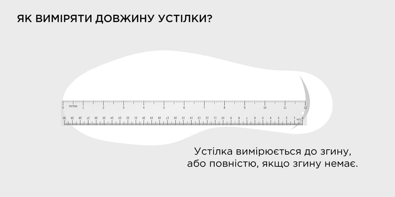 Как измерить стельку