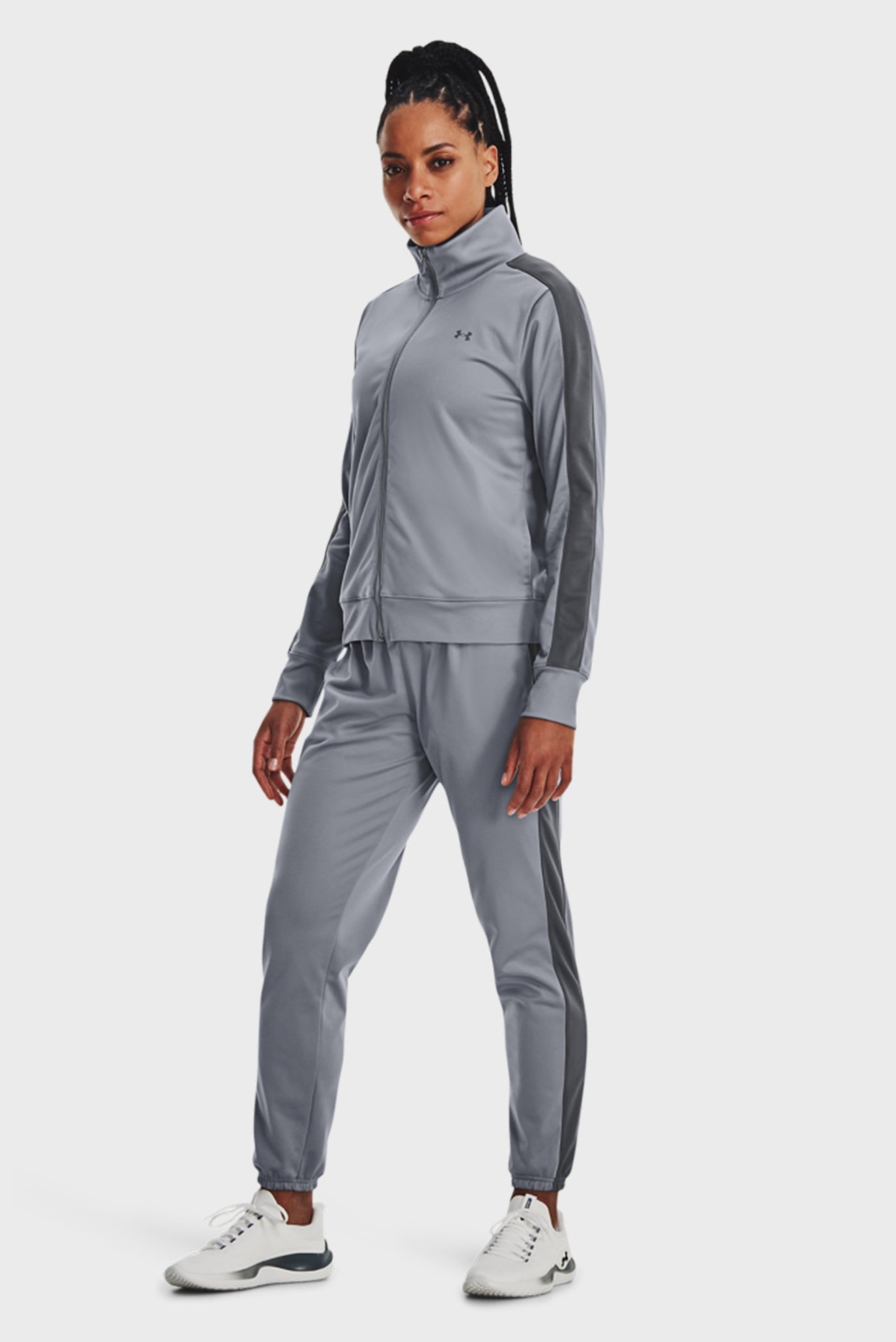 Женский серый спортивный костюм (кофта, брюки) Tricot Tracksuit 1