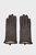 Женские коричневые кожаные перчатки LEATHER GLOVES