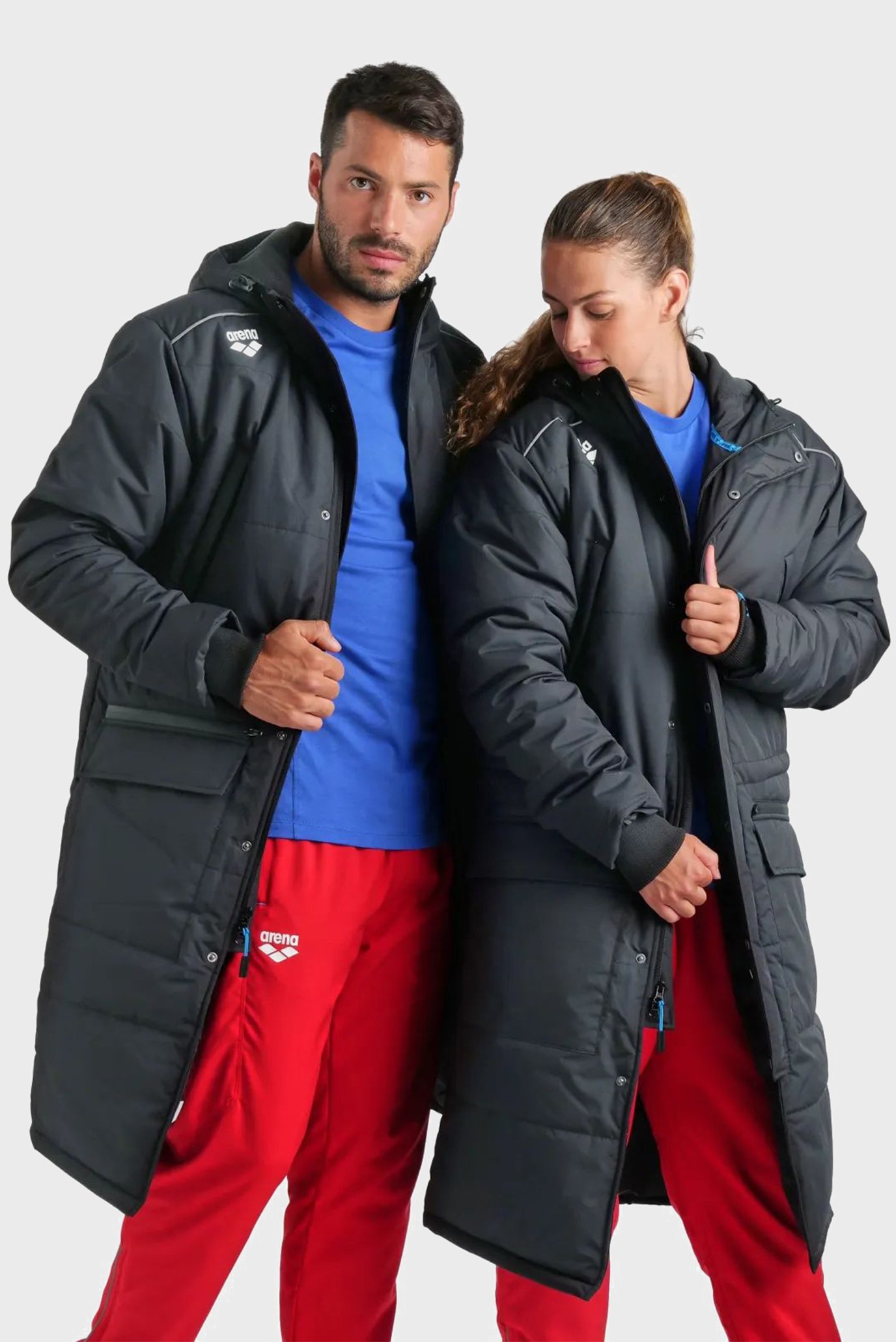 Черная парка (унисекс) TEAM PARKA SOLID Черный S Arena 004914-530 Черная парка (унисекс) TEAM PARKA SOLID Черный S Arena 004914-530