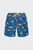 Чоловічі сині плавальні шорти з візерунком GUSTAVIA