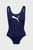 Женский темно-синий купальник PUMA Swim Women Swimsuit 1P
