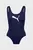 Женский темно-синий купальник PUMA Swim Women Swimsuit 1P