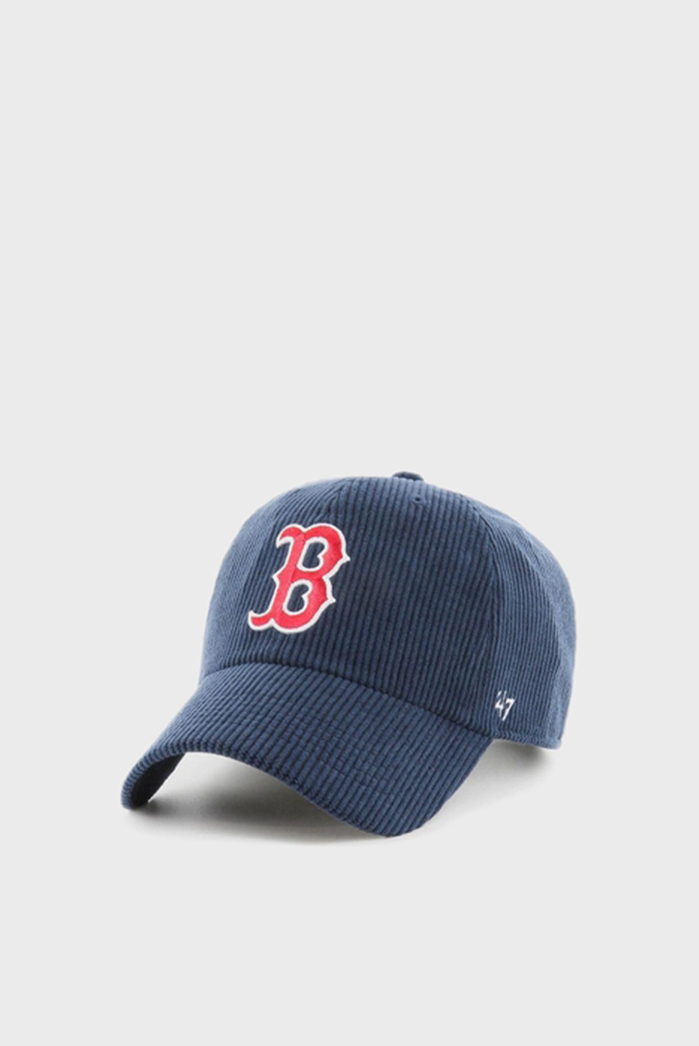 Темно-синяя вельветовая кепка BOSTON RED SOX THICK CORD 1