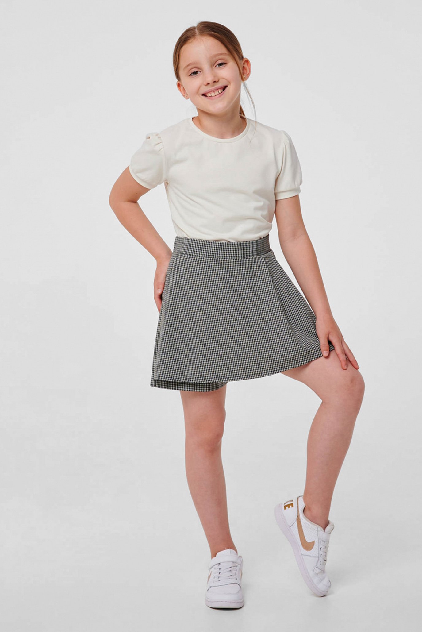 Детская юбка-шорты с узором 1
